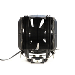 Кулер для CPU TESLA SHADOW SE213, 1х120мм, 800-1800rpm, 4-pin, Al+Cu, черный-белый, 57CFM, 24дБ, 3-PIPE(прямой контакт), TDP 150Вт, INTEL 1700/1200/115x/775/1366, AMD AM5/AM4/AM3(+)/AM2(+)/FM2(+)/FM1/754/940/939 (TSL-SE213)