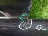 Юбка заднего бампера VW Touareg 2 NF (2014-2018) R-Line