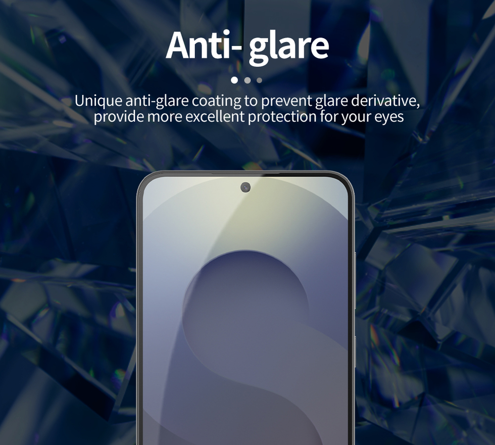 Защитное стекло с прозрачными рамками от Nillkin для Samsung Galaxy S25 FE, серия H+Pro Anti-Explosion Glass Screen Protector