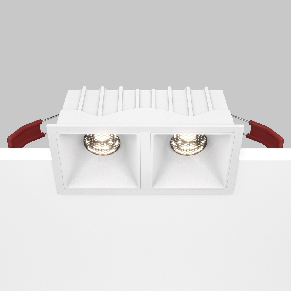 Встраиваемый светодиодный светильник Maytoni Alfa LED DL043-02-10W4K-D-SQ-W