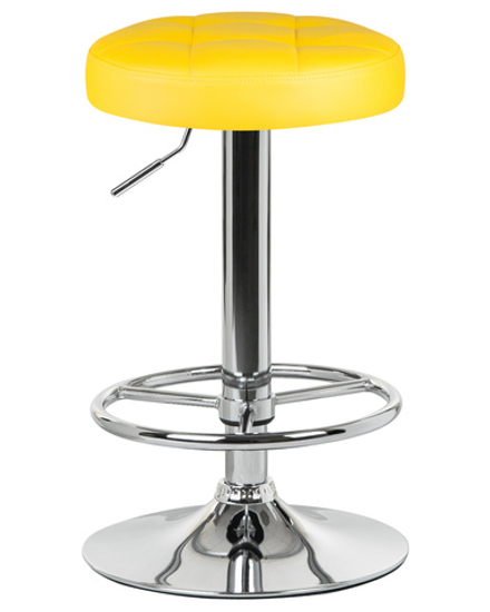 Табурет барный DOBRIN BRUNO, жёлтый