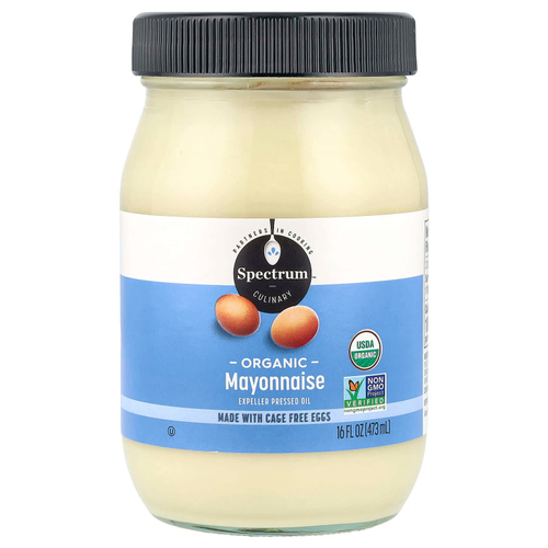 Spectrum Culinary, Органический майонез, 16 жидких унций (473 мл)