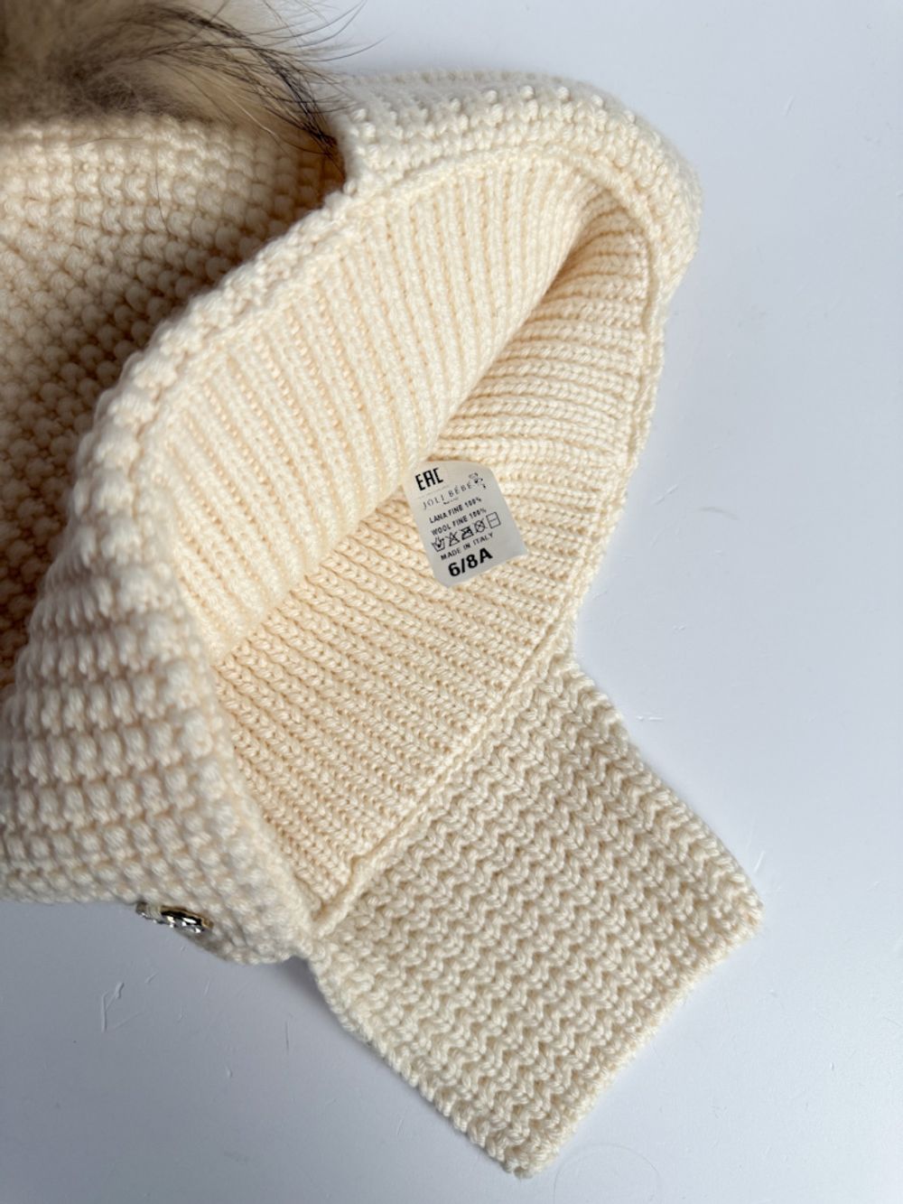 Шерстяная шапка Joli Bebe, на 3-4 года