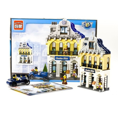 Конструктор блочный Город 1127