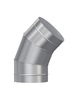 Отвод OTG D200 45° оцинк.сталь ERA PRO