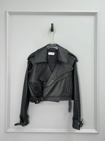 Кожаная куртка Yves Saint Laurent