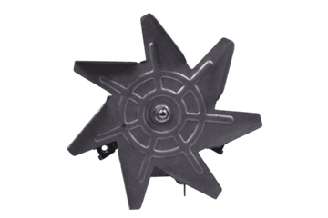 Вентилятор обдува духовки (конвекции) YJ64-20 в сборе с металлической лопастью (крыльчаткой) электроплиты Haier