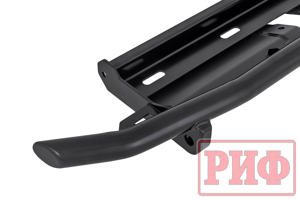 Бампер силовой задний/защита штатного бампера Lada Niva Travel с возможностью установки фаркопа РИФ