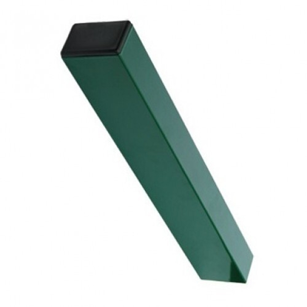 Столб с ПП RAL6005 60х40*1,5мм 2.5м
