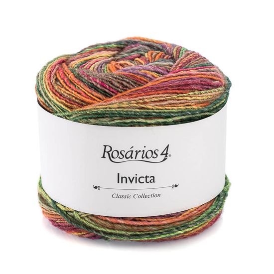 Пряжа ROSARIOS 4 Invicta (51% шерсть, 49% акрил)