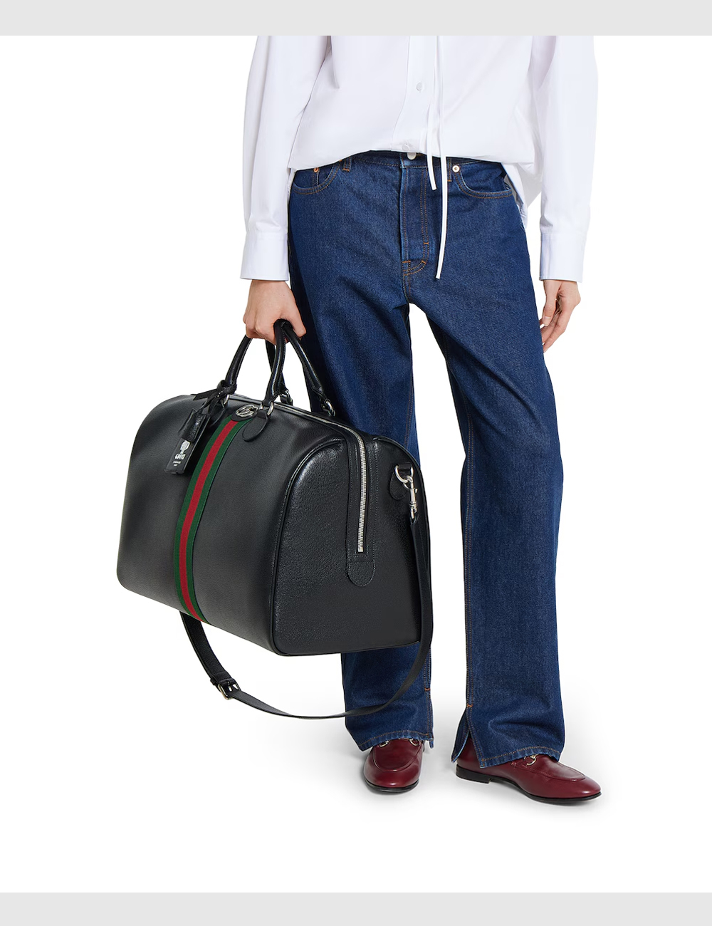 Дорожная Сумка Gucci Savoy Medium Leather "Black"