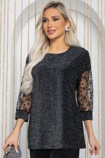 Джемпер В гармонии с собой (черный) Б12156 LT Collection