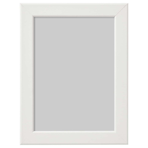 Фоторамка IKEA FISKBO (ФИСКБО), Белый, 13х18 см