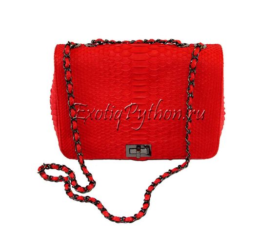 Клатч из кожи питона CL-15