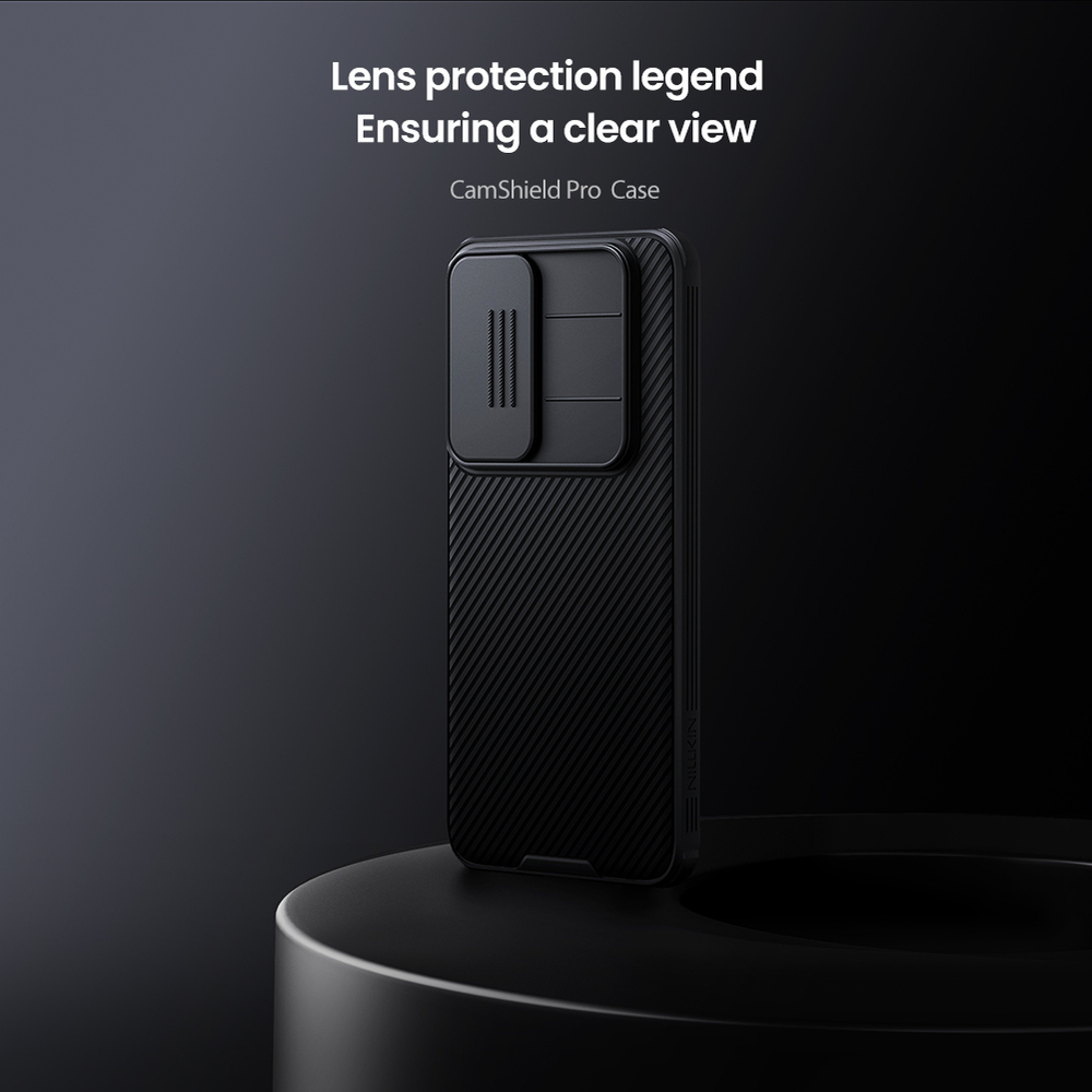 Усиленный чехол с сдвижной шторкой для камеры от Nillkin для Samsung Galaxy S25 FE, серия CamShield Pro Case