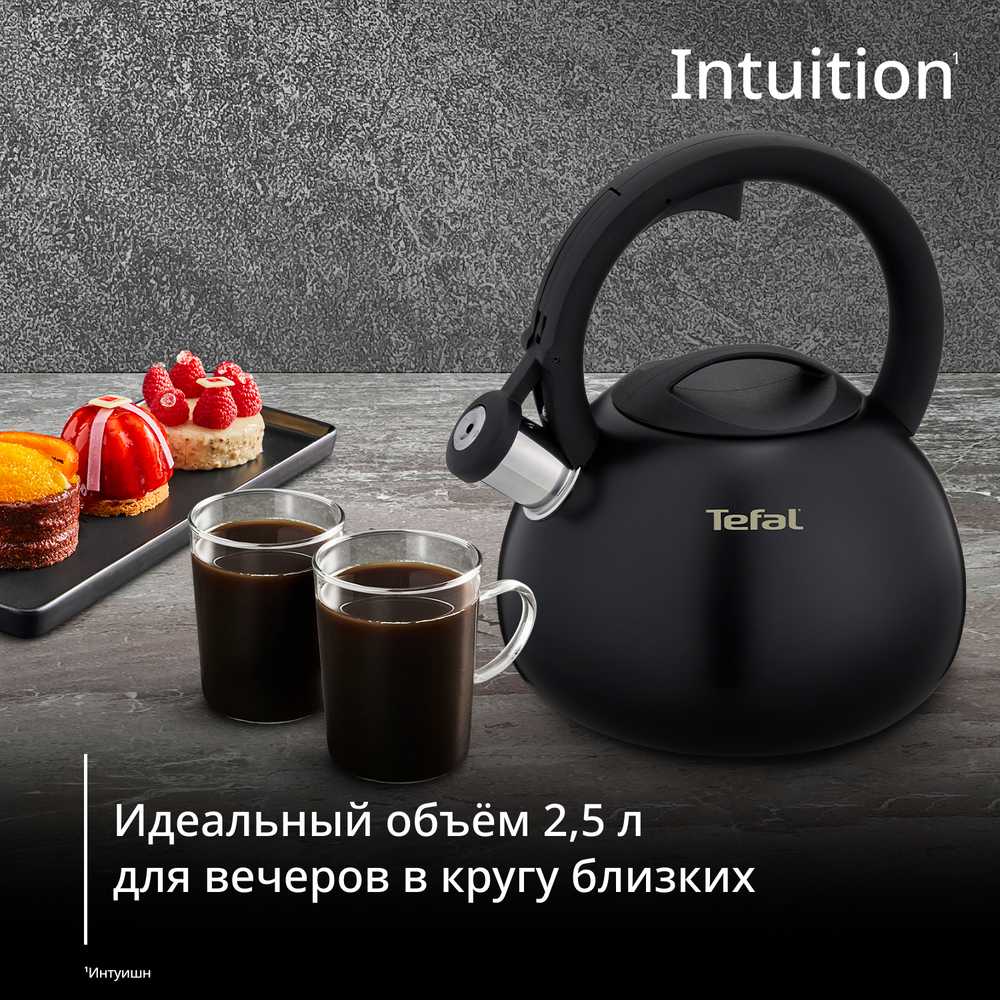 Чайник для плиты Tefal Intuition 2.5 л N4180417