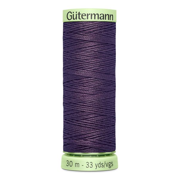 Нитки отделочные Gutermann Top Stitch 30 (30 метров), 5 кат. | 512 баклажан