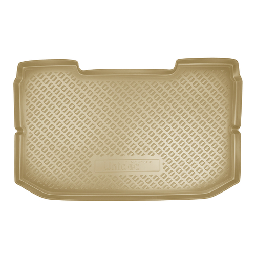 Коврик в багажник Norplast/Unidec для Nissan Note I (2005-2013) Бежевый, полиуретан, арт.NPL-P-61-31-B