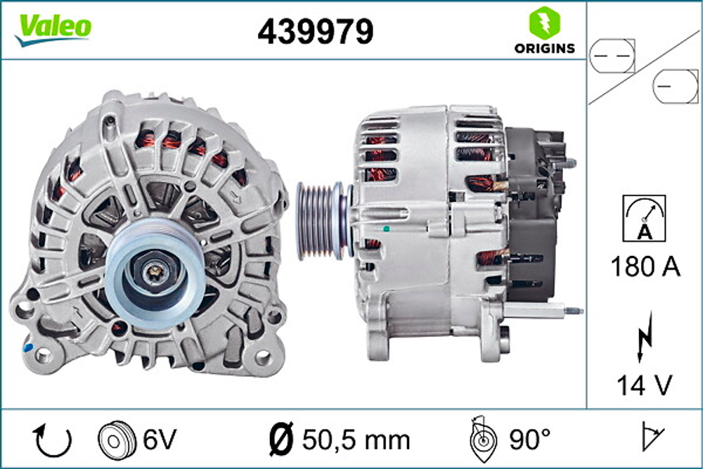 VALEO - 439979-VAL - Alternator