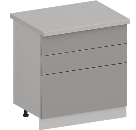 Кухня Модуль ШН3Я 800 Ликата / Лайт Грей