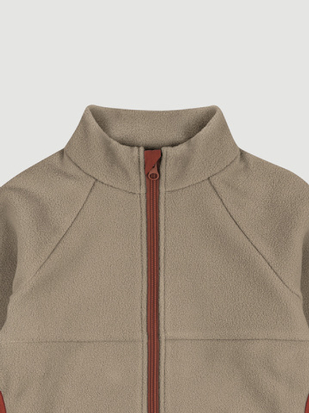 Флисовая куртка на молнии Mjölk Кофе с молоком