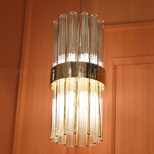 Подвесной светильник Cloyd ALPERT P8 / Ø20 см - золото (арт.11520)