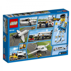 LEGO City: Служба аэропорта для VIP-клиентов 60102 — Private Jet And Limousine Airport VIP Service Building Kit — Лего Сити Город