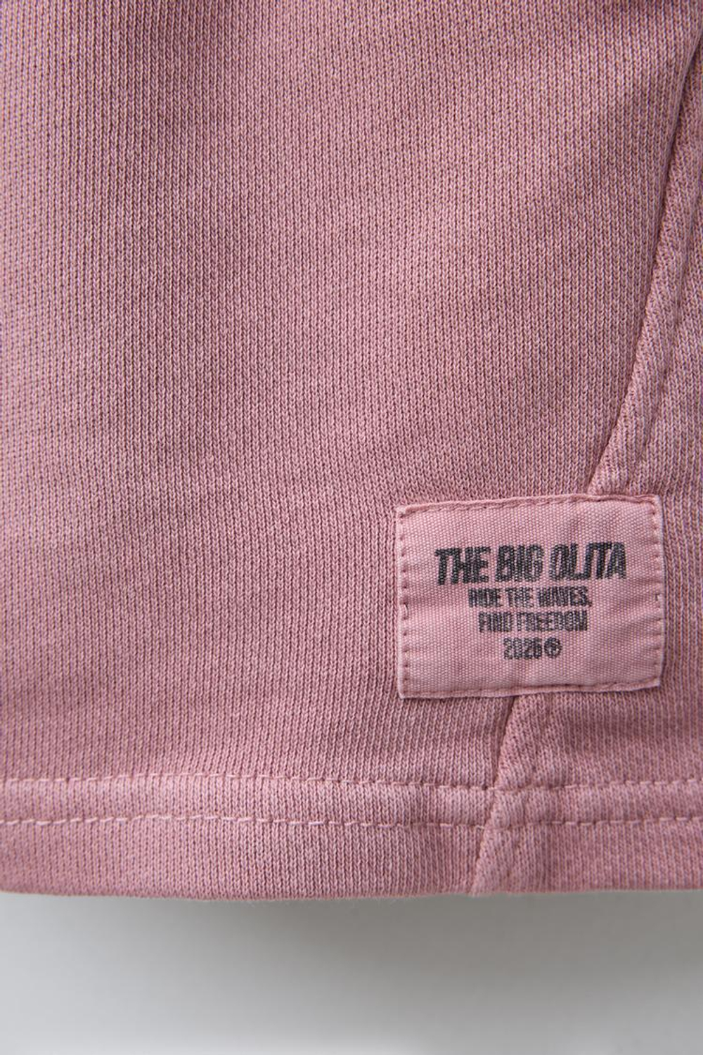 ZARA ШОРТЫ ИЗ МЯГКОЙ ТКАНИ С НАШИВКОЙ, РОЗОВЫЙ