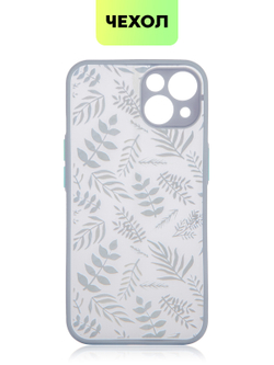 Чехол BROSCORP для Apple iPhone 13 оптом (арт. IP13-ST-TPU-BLUE-PRINT)