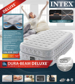 Кровать надувная Intex SUPREME AIR-FLOW, со встроенным насосом 220-240V, 99х191х51 см