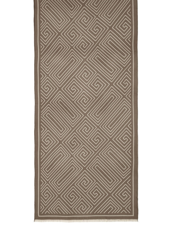 Палантин LG72-280-03, коричневый