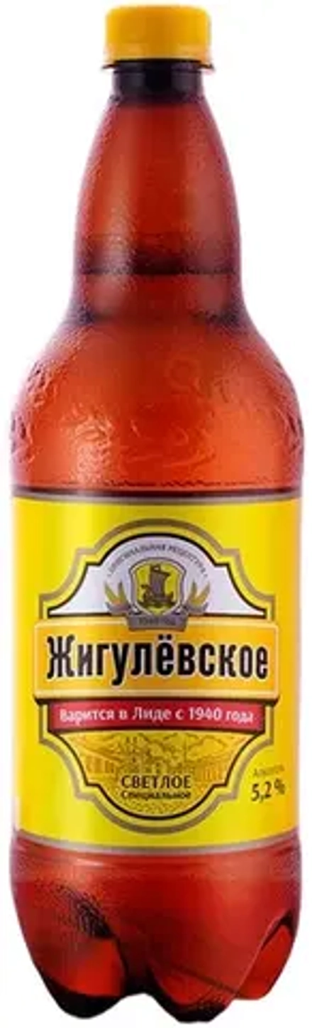Пиво Лидское Жигулёвское Специальное / Lidskae Zhigulevskoe Specialnoe 1.5л - пэт