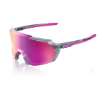 Спортивные очки 100% Korbin / Polished Translucent Grey / Purple Multilayer Mirror
