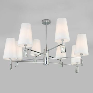 Люстра потолочная 60137/8 хром Milazzo Eurosvet