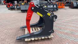 Бревнозахват на телескопический погрузчик