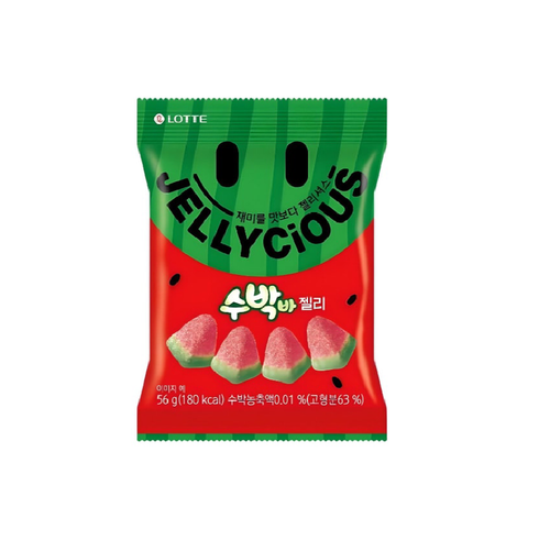 JELLYCIOUS Мармелад жевательный вкус арбуза, 56 гр