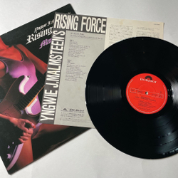 Винтажная виниловая пластинка LP Ингви Мальмстин Yngwie J. Malmsteen's Rising Force Marching Out (Japan 1985) (No Obi)