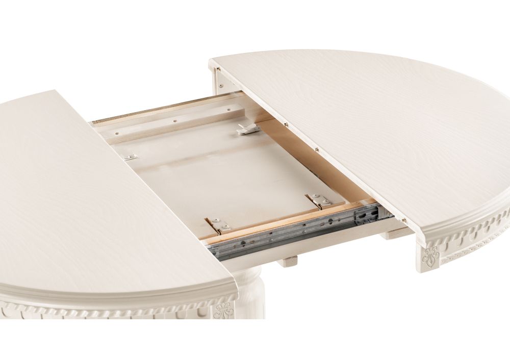 Деревянный стол Долерит 90(120)х90х76 беж