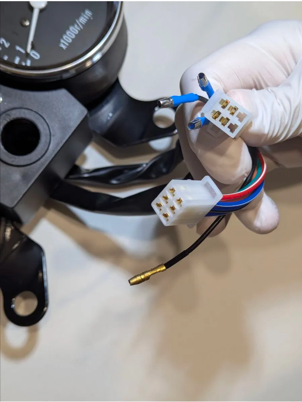 -t Панель приборов в сборе на мопед Alpha, Delta