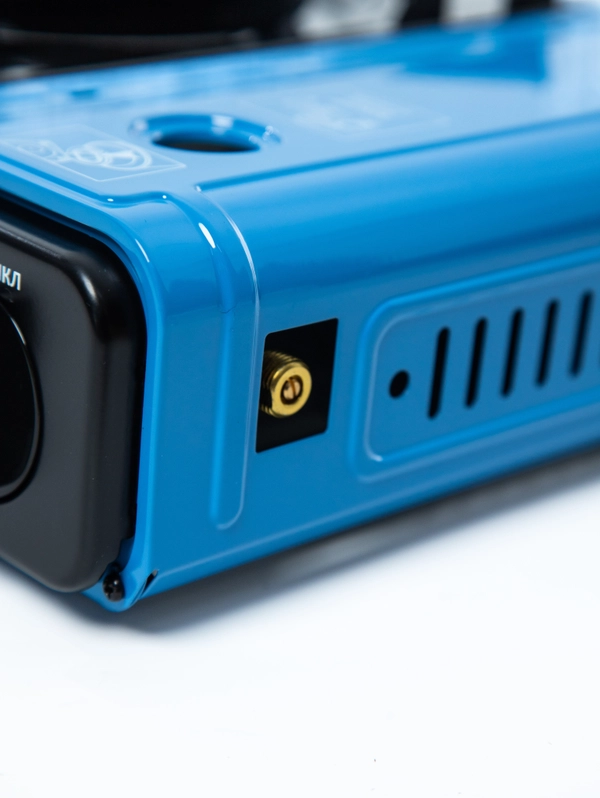 Плита газовая портативная CAMPING GURU PLUS(TS-233) в кейсе c переходником «Tourist»
