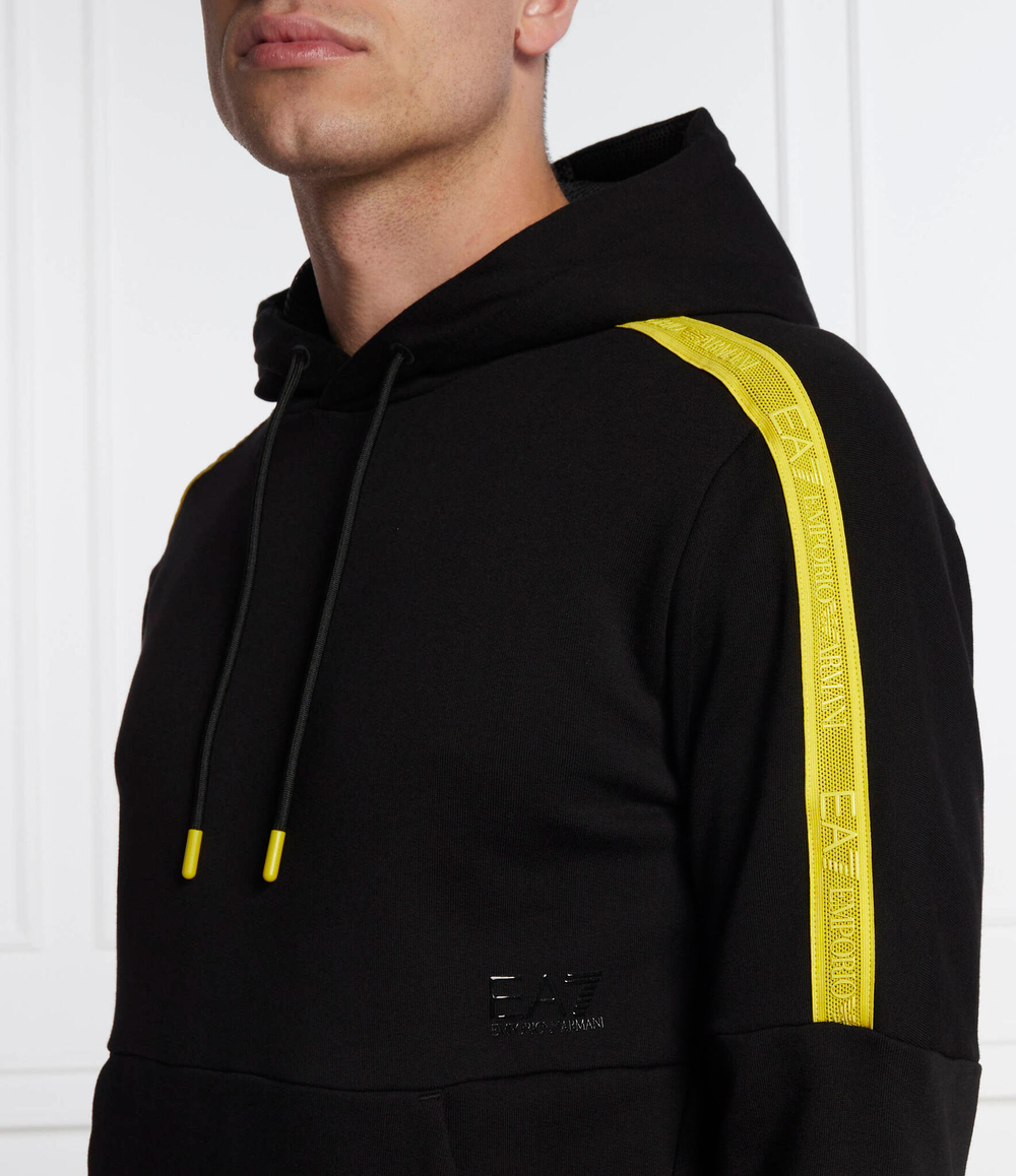 Худи EA7 - черный(3DPM57 PJEQZ)