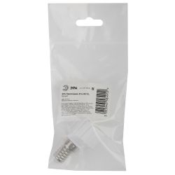 Переходник ЭРА E14-GU10 пластиковый белый