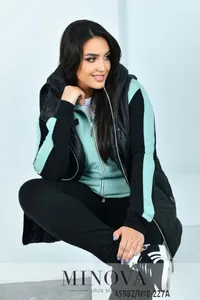 Костюм 8-227-черный-оливка Minova