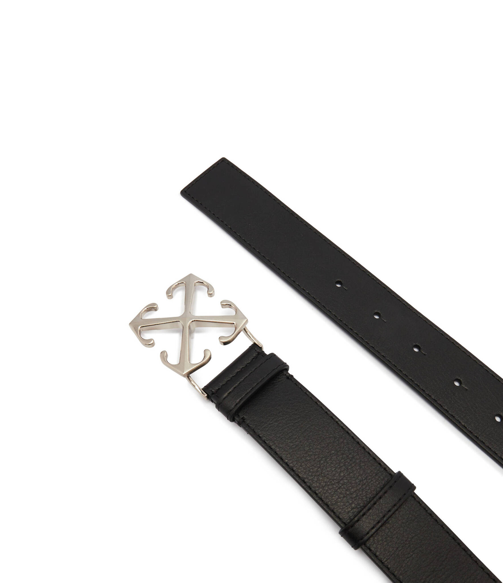 Кожаный ремень ARROW OFF-WHITE - черный(OMRB131C 99LEA001)