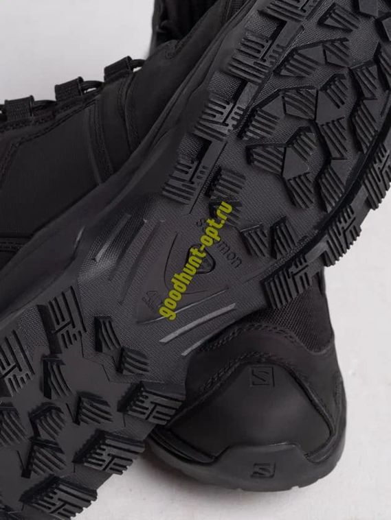 Тактические ботинки Salomon средний черный