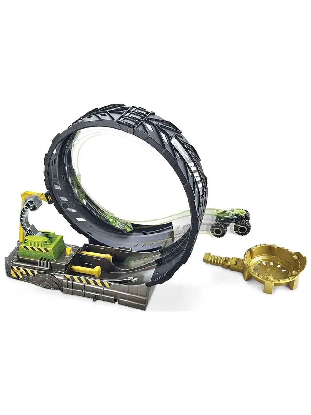 Автотрек Хот Вилс Монстр Трак Гоночный набор HBH70