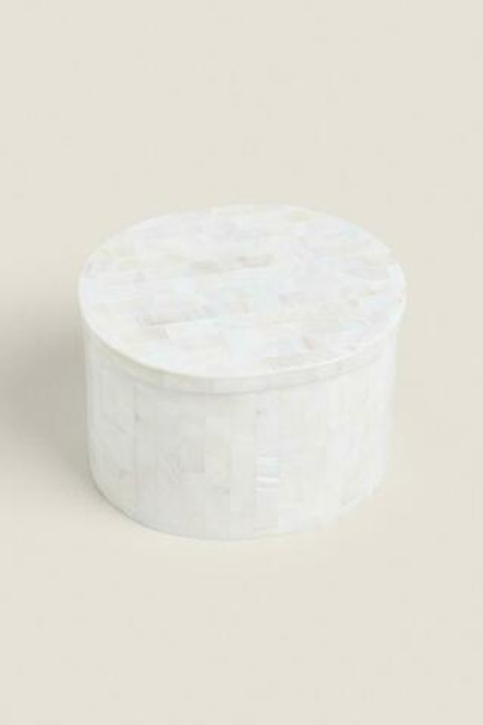 ZARA HOME БАНОЧКА ДЛЯ ВАННОЙ С ЭФФЕКТОМ ПЕРЛАМУТРА
