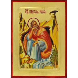 Илия Пророк. Афонская икона ручной работы.