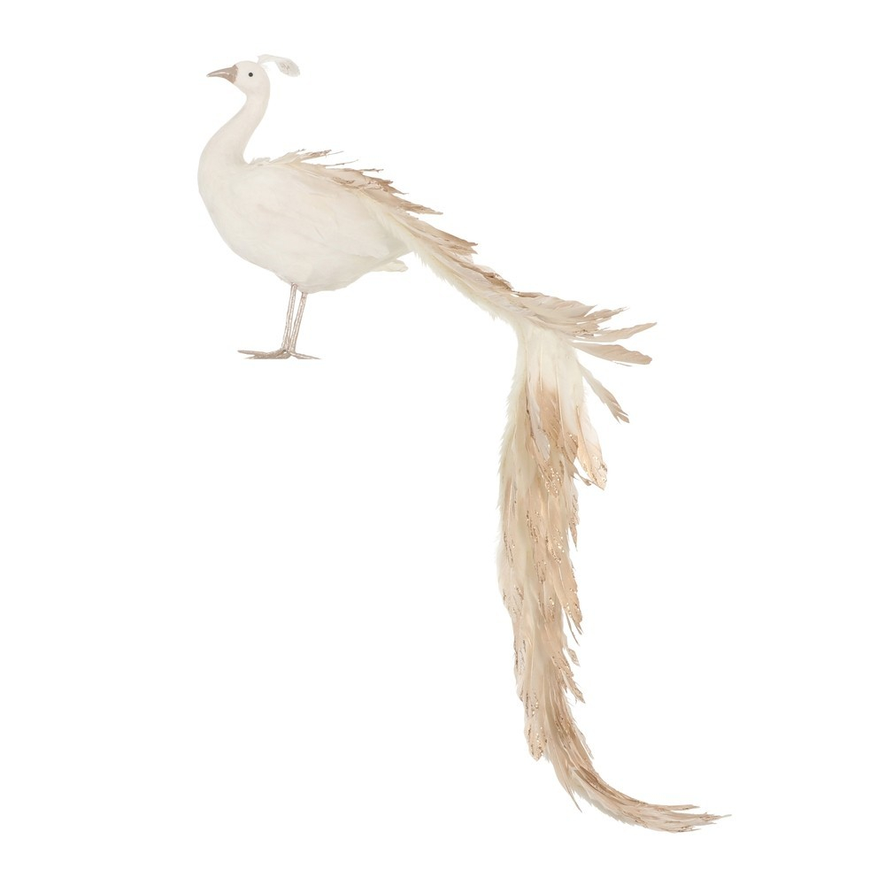 Павлин 126х26х43см Noelle золотой