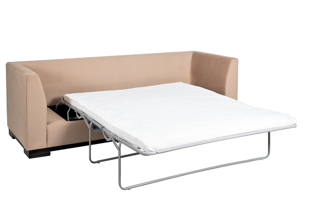 Диван трехместный раскладной Garda Decor Roberto бежевый GD-ROBERTO-3M-1